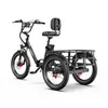 2025 20 Zoll*3.0 18Ah Elektro-Dreirad MIT Korb E-Bike Produktbild-Vorschau 1