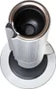 A top-down view of a stick vacuum cleaner. Voir les images du produit