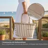 Reisenthel carrybag, Braun, Weiß, Aluminium, Polyester, Produktbild-Vorschau 6