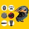 Detská cyklistická prilba Rockbros TT-32SOBL-M s Náhľad obrázku produktu 5