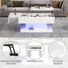 MODFU Couchtisch Wohnzimmertisch LED für Wohnzimmer, Produktbild-Vorschau 9
