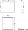 LED Badspiegel Badezimmerspiegel 90x70 mit Beleuchtung Produktbild-Vorschau 9