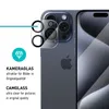 2x Schutzglas Full Screen für iPhone 15 Pro Anbringhilfe + Produktbild-Vorschau 9