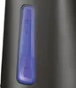 A close-up view of the water level indicator on a matte black electric kettle. Náhľad obrázku produktu