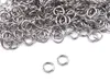 Verbindungsringe, Biegeringe, Binderinge, 5mm, platin (ca. Produktbild-Vorschau 2