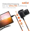 Micro HDMI Type D Kabel 3m kompatibel mit Canon EOS M6 M50 Produktbild-Vorschau 5