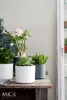 Mica Decorations Era Blumentopf - H31 x Ø32,5 cm - Weiß Produktbild-Vorschau 4