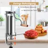 GOPLUS Edelstahl Wurstfueller Wurstfuellmaschine manuell Produktbild-Vorschau 4