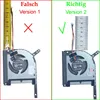 GPU version - Lüfter Kühler 4-Pin stecker FAN cooler für Produktbild-Vorschau 2