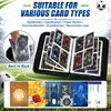 Voetbal kaart verzamelalbum, 4 vakken, voetbal Productafbeelding-voorbeeld 3