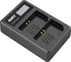USB Dual Ladegerät für Sony NP-FZ100 Akkus beleuchtetes Produktbild-Vorschau 4