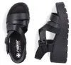 Rieker Damen Keilsandalette mit Plateau und gekreuzten Produktbild-Vorschau 13