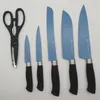 Messerset-7-Teilig–5 Messer mit Schere und Messerblock In Produktbild-Vorschau 4