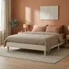 Homestyle4u Polsterbett 140x200 mit Lattenrost Beige Produktbild-Vorschau 13