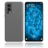 A smartphone shown from the back and front, with its screen displaying the time and date. Produktbild-Vorschau