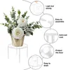 Blumenhocker 4er Set rund Garten Blumenständer Metall Produktbild-Vorschau 2