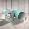 Mr. & Mrs. Panda Trinkbecher Eule Frankreich - Türkis Produktbild-Vorschau 4