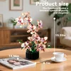 866PCS Orchidee Blumen Klemmbausteine Pflanzen Bausteine Produktbild-Vorschau 2