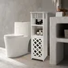 Badschrank Schrank,Freistehender Badschrank schmal Produktbild-Vorschau 2