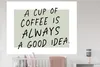 MuchoWow® Wandtattoo Wandsticker Wandaufkleber Kaffee - Produktbild-Vorschau 5