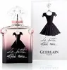 A perfume bottle and a card with a drawing of a dress. Podgląd zdjęcia produktu