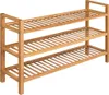 vidaXL Scarpiera a 3 ripiani 100x27x60 cm in legno Anteprima dell’immagine prodotto 6
