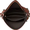 Damen Shopper Hand Henkel Tasche  30627 Brown Produktbild-Vorschau 5