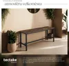 2 lavice Fairfield - Průmyslové dřevo tmavé, rustikální Náhled obrázku produktu 6