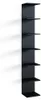 Wandregal Vicco Paolo Schwarz 30 x 190 cm, Model 35087 Produktbild-Vorschau 1