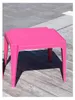 Table de jardin pour enfant - Rose Fucshia - L 55 x l 50 x Voir les images du produit 2