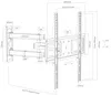 VCM Universal TV Wandhalterung 32-55 Zoll bis 25 kg | 10 Produktbild-Vorschau 4