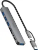 Rolio USB C Hub, 4x USB-A, 2x SD/TF Kartenleser, 1x USB-C, Produktbild-Vorschau 1