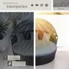 Bain de soleil rond modulable SANTORIN - noir Voir les images du produit 7