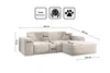 Kaiser Möbel Ecksofa, Eckcouch L form, Wohnzimmer Couch Produktbild-Vorschau 3