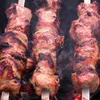 Mangal Grill 80x34cm Edelstahl 2mm Schaschlik Produktbild-Vorschau 7
