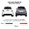 Stripe 3D tricolore Italie bande adhésive pour 500 Abarth Voir les images du produit 2