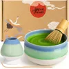 Matcha Set "Sumi" mit Schale, Besen & Besenhalter – edles Produktbild-Vorschau 1