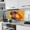 Küchenrückwand Spritzschutz Glas mit Motiv Produktbild-Vorschau 2