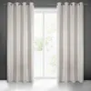 Vorhang LINDA beige 140x250 cm  Ösen Ösenvorhang Produktbild-Vorschau 4