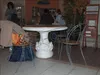 Tavolo in pietra Terrazza Decorazione Giardino Mobili Anteprima dell’immagine prodotto 5