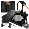 Granitan - Lavello in granito - Lavello da cucina - Lavello Anteprima dell’immagine prodotto 1