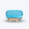 Freshbox - Boite de conservation carrée couvercle bleu Voir les images du produit 1