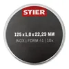 STIER Trennscheibe Edelstahl 125 x 1,0 x 22,23 mm, Form Produktbild-Vorschau 5