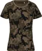 Kariban Damen Camouflage T-Shirt Armee Tarnfleck Camo Produktbild-Vorschau 1