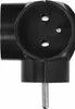 VIRONE | Steckdosenverteiler R-31 - Schwarz - 3-fach mit Produktbild-Vorschau 6