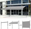 LARS360 Grey Markýza na balkon s ruční klikou Ruční Náhled obrázku produktu 10