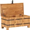 vidaXL Coffre 90x40x40 cm bois massif acacia Voir les images du produit 1