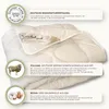 Bio Merino Schafschurwolle Ganzjahresdecke Kuschelzeit kbA Produktbild-Vorschau 5