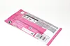 The back of a pink product package against a white background. Produktbild-Vorschau