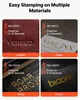 VEVOR Lettres Marquage à Chaud en Lation, Jeu de 26 Lettres Voir les images du produit 6